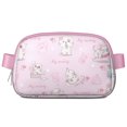 thumbnail image 1 of Funny Cat Waist Bag – Cute Pet Lover Fanny Pack with Paw Print Pattern, Perfect Gift for Cat Fans with Adjustable Strap & Zipper Pockets, 1 of 4