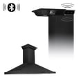 thumbnail image 2 of ZLINE BSKBNCRNBT42 42 inch Black Stainless Steel Wall Mount Chimney Range Hood, 2 of 4