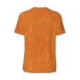 thumbnail image 3 of Balery Orange Glitter Baseball Jersey for Men Casual Button Down Shirts Short Sleeve Active Team Sports Uniform-4X-Large, 3 of 9