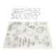 thumbnail image 4 of Sello transparente-sello TPR transparente decorativo reutilizable para álbumes de fotos DIY, diarios, tarjetas, sobre artesanal o tarjeta de felicitación, 4 of 5