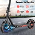 thumbnail image 4 of Electric Scooter for Adults - 500W Motor 10" Tires, up to 25MPH and 25Miles E Scooter, 4 of 7