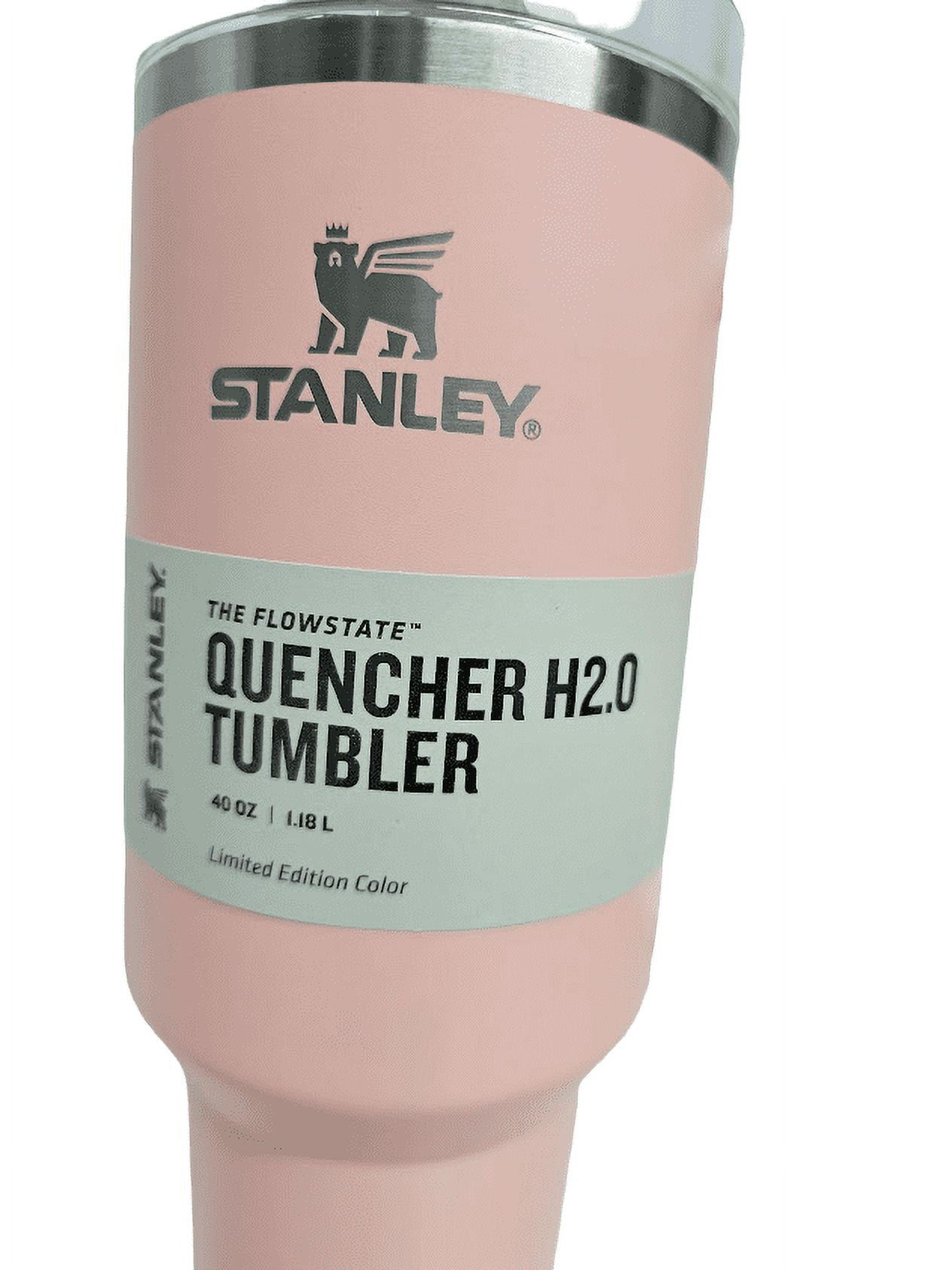 Stanley 40oz Stainless Steel H2.0 FlowState Quencher Tumbler - Black G –  plsstarbucks808