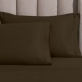 thumbnail image 3 of Superior Egyptian Cotton Deep Pocket 1500 TC Sheet Set, Queen, Mocha, 3 of 4