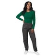 thumbnail image 5 of SIVVAN Scrubs For Women - Long Sleeve Comfort Underscrub Tee 3-Pack, 5 of 7