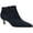 Navy Kidsuede, variant on Bella Vita Womens Bindi Suede Pointed Toe Booties