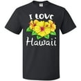 thumbnail image 3 of Inktastic I Love Hawaii Hibiscus Flowers T-Shirt, 3 of 5