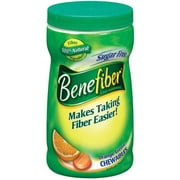 Benefiber: Orange Creme Sugar Free Chewable Tablets Fiber Supplement, 100 ct