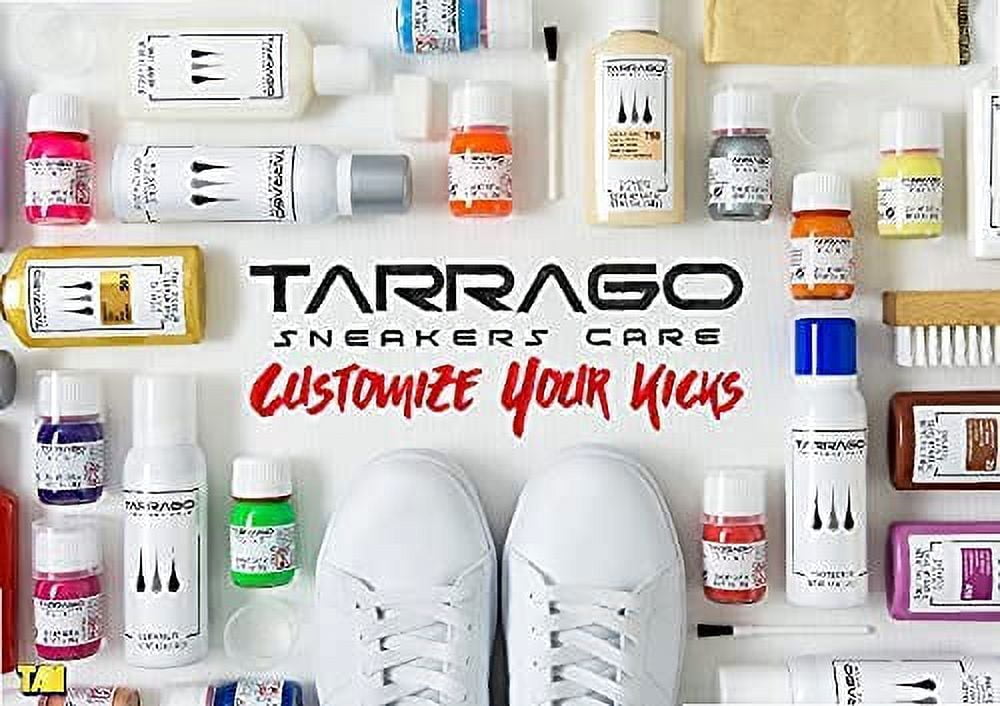 Tarrago Sneakers Paint | Perfect coverage for smooth and synthetic leather and canvas | (001) White 4.4 fl.oz - 125 ML
