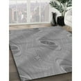 thumbnail image 2 of Ahgly Company Indoor Rectangle Patterned Dark Gray Area Rugs, 6' x 9', 2 of 6