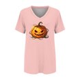 thumbnail image 4 of Bovemsi Business Casual Tops for Women Soft Loose‑Fit V‑Neck Graphic Short‑Sleeve Prints Fashion Outfits Clothes Breathable XL, 4 of 4