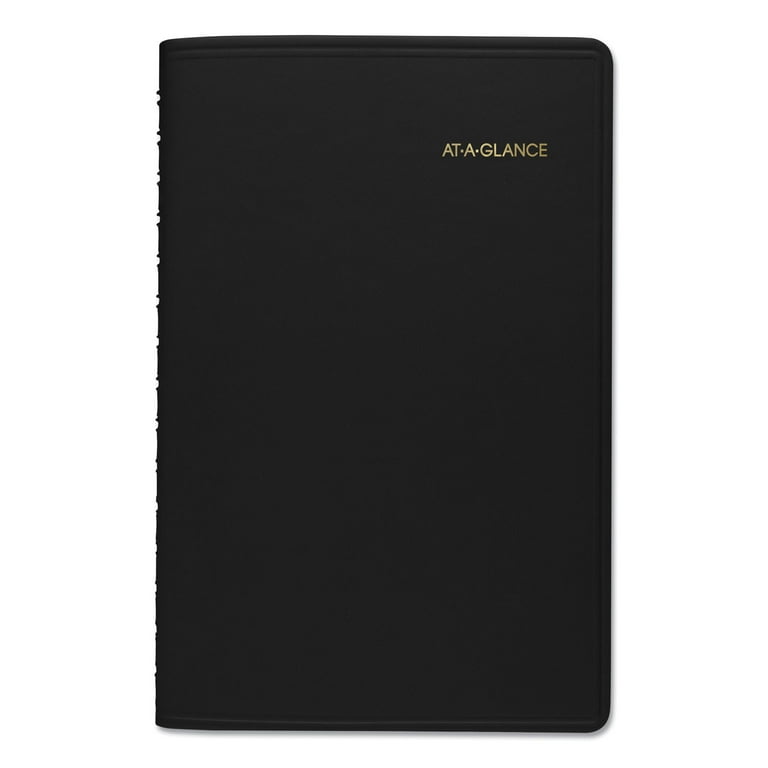 Daily Appointment Book with 15-Minute Appointments, One Day/Page: Mon to Sun, 8 x 5, Black Cover, 12-Month (Jan to Dec): 2024 Daily Appointment Book with 15-Minute Appointments, One Day/Page: Mon to Sun, 8 x 5, Black Cover, 12-Month (Jan to Dec): 2024
