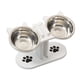 thumbnail image 4 of Comedero elevado para gatos, práctico y práctico, con soporte elevado. Blanco, 4 of 9