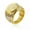 Fire Dep, variant on Gold Men Signet Us Army Ring Stainless Steel Gold United States Marine Corps-Air Force-11