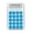 Blue, variant on Djunllk Calculator - 8 Digit LCD Display Clear Cute Mini Scientific Calculator, Cute Clear Solid Color Portable Exquisite Standard Function for On-the-Go Office Home School