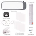 thumbnail image 2 of Mistaha Multifunctional A3 Laminator Bundle with Paper Cutter, Corner Rounder, Hole Puncher, and Iron Rings - 450mm/s Sealing Speed, 1min Preheat, NTC Control - Includes 9 Laminating Films - 110-120V, 2 of 7