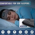 thumbnail image 3 of 2 Pack Sleep Headphones, Wireless Bluetooth Headband Headphones, Music Sleeping Headset Sleep Mask Earbuds for Side Sleepers Workout Running Insomnia Travel Yoga ,Unique Gift, 3 of 7