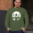 thumbnail image 4 of Alien Bigfoot Loch Ness Monster Moon Long Sleeve T-shirt Funny Space UFO Hunter Sasquatch Yeti Dinosaur Nerd Believe, 4 of 7