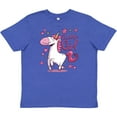 thumbnail image 3 of Inktastic Daddy's Girl Unicorn Youth T-Shirt, 3 of 5