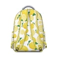 thumbnail image 3 of Lemon Print Academic Backpack - Durable School Bookbag for High School & University, Spacious & Lightweight Laptop Bag, Perfect Gift Idea, 3 of 6