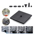 thumbnail image 1 of TIMIFIS Fish Tank Accessories Decorations Solar Outdoor Pool Water Pump Feature Floating 16CM Square PumpFall/Winter, 1 of 5