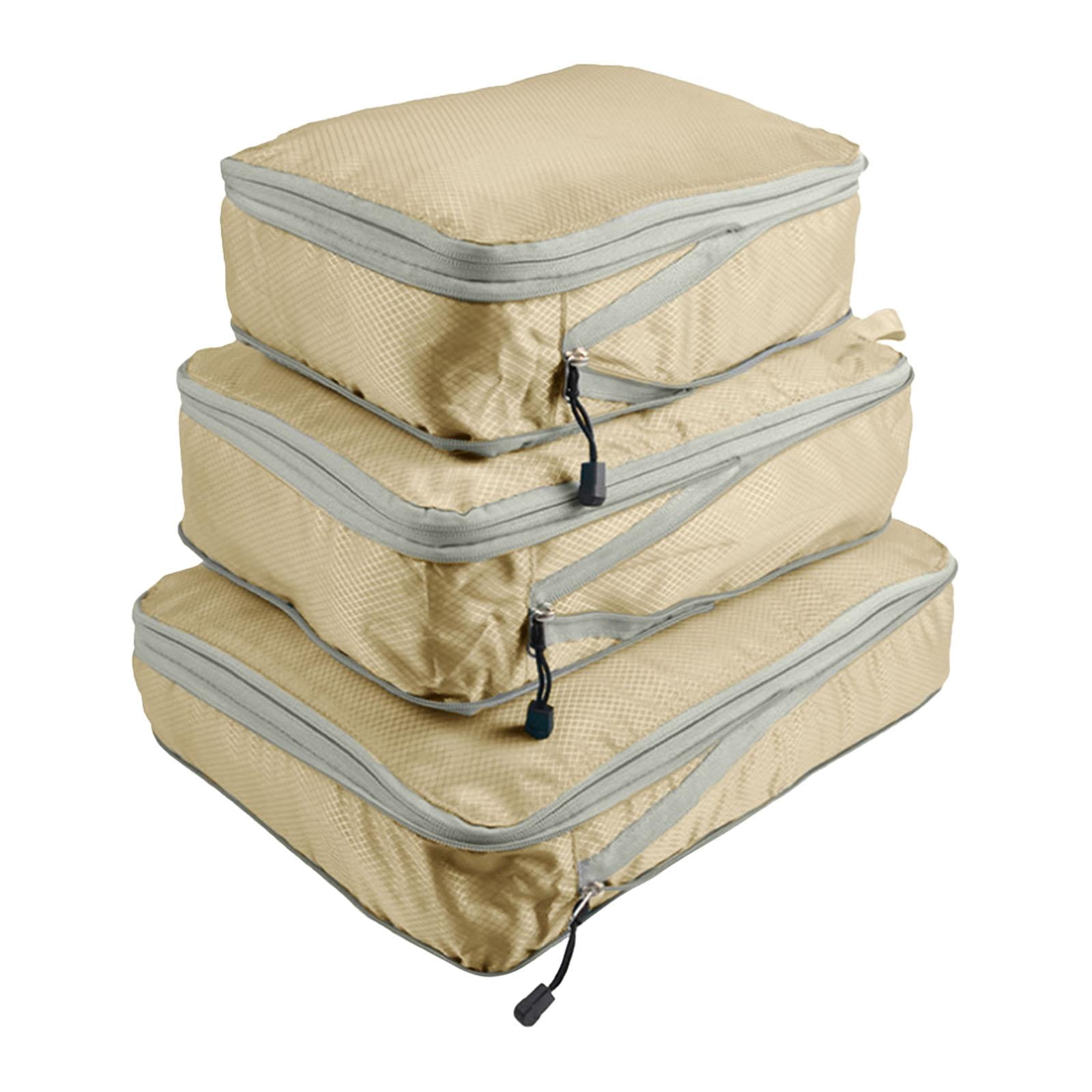 Nishiyuenyi Packing Cube Shoe Bag Pouch Travel Essentials Luggage Organizer Packing Cube for 3pcs