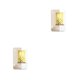 thumbnail image 3 of Ounissouiy Pegatinas de pared de espejo para el hogar, decoración del hogar, espejo de dormitorio, muebles, decoración de baño, espejo de Oro rectángulo 2Conjunto, 3 of 6