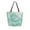 Beautiful Swirling Lines, variant on Open Top Canvas Tote Bag with Zipper Reusable Shopping Bag 13.5x15" Roomy Carryall Beautiful Swirling Lines