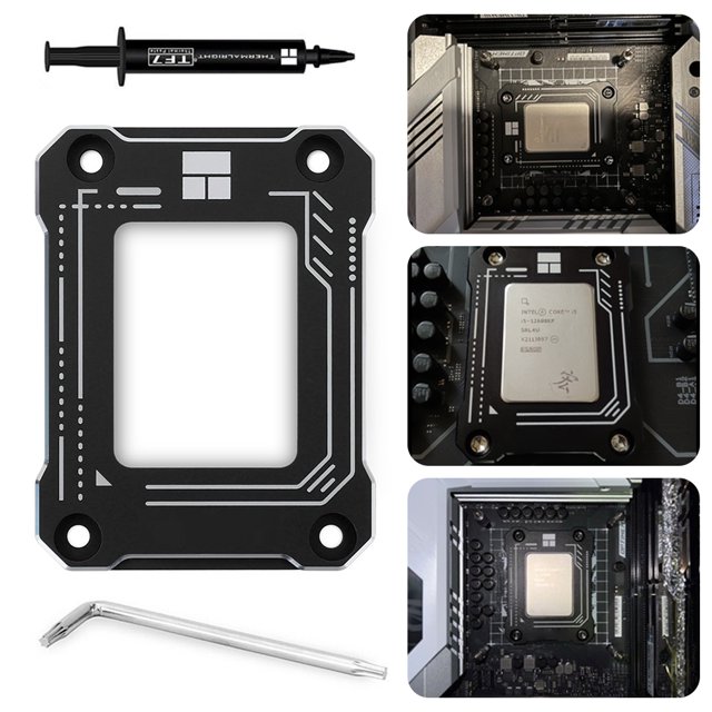 Corrector De Flexión De Cpu Thermalright LGA1700-BCF 12th CPU Corrector de flexión CPU Herramientas de plano posterior fijo