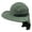 Army Green, variant on Windfall Men Sun Hat with UV Protection Wide Brim Hike Cap w/Neck Flap Cover
