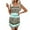 Blue, variant on Sleeveless Dress for Women Striped Round Neck Tank Top Casual Summer Dress Gray XL