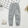 thumbnail image 6 of Toddler Kids Hiking Pants Lightweight Waterproof Boys Athletic Pants Casual Outdoor Pants Kids Summer Pants 3-4 Years, 6 of 8