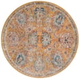 thumbnail image 2 of Rugs.com Lola Collection Rug – 4 Ft Round Yellow Medium Rug Perfect For Kitchens, Dining Rooms, 2 of 9