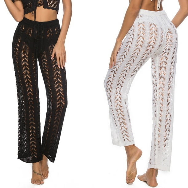 Hollow Out Beach Pants