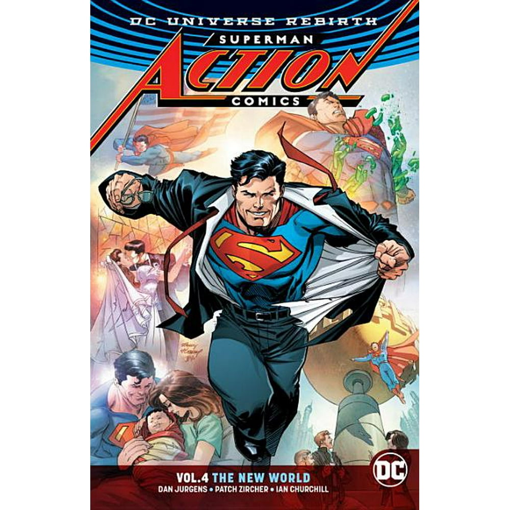 Superman Action Comics Vol. 4 The New World (Rebirth) (Paperback