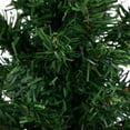 thumbnail image 4 of Northlight 1.5 FT Unlit Artificial Christmas Tree Mixed Green Pine in Burlap Base, 4 of 6