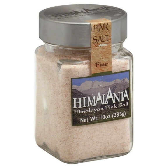 Himalania - Himalayan Fine Pink Salt Glass Jar - 10 Ounce