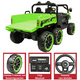 thumbnail image 4 of Montable Eléctrico para Niños Tractor 6x6 Caja de Vuelco Atomática Luz y Sonido Bluetooth 12v - Verde, 4 of 8