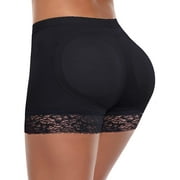 SHAPEVIVA Womens Fake Buttock Briefs Butt Lifter Padded Control Panties Hip Enhancer Underwear Shapewear Boyshort