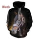 thumbnail image 3 of Sudadera con capucha con diseño de caballo y corcel para hombre y mujer, ropa con estampado 3D de pura sangre, novedad en sudaderas con capucha, moda Harajuku y2k, 3 of 5