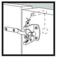 thumbnail image 3 of Everbilt Zinc Gate Door Latch Self-Latching Swinging Door Hardware Steel 15461, 3 of 4