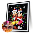 thumbnail image 1 of Cuadros Decorativos 5D DIY diamante pintura Navidad Disney Mickey Minnie taladro redondo completo (B5039) Ehuebsd embutido en tela, 1 of 1