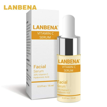LANBENA Vitamin C Serum Remove Freckle Fade Dark Spot Anti-aging Whiten Moisturize Facial Serum