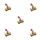 thumbnail image 1 of Ounissouiy Válvula de bola de latón, extremos dobles, conector de manguera de rosca y , interruptor de Control hermético, accesorios de ajuste Type3 NO3, 1 of 6