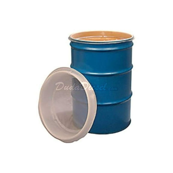 CintBllTer fs55:25u 55 gal EZ Strainer Insert, 25 Micron for Drum Barrel Filtering, Water Paint, Biodiesel, Wvo Wmo Vegetable Oil, 24" Length, HDPE