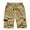 Khaki, variant on Big & Tall Men’s Relaxed Fit Elastic Waist Cotton Cargo Pants Drawstring Casual Work Pants Khaki,Size 5XL