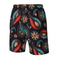 thumbnail image 4 of Logiee Paisley1 Print Mens Swim Trunks Quick Dry Board Shorts,Breathable Hawaii Beach Shorts Swimwear Bathing Suits-XX-Large, 4 of 6