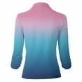 thumbnail image 2 of Vedolay Women's 2023 Jackets Women's Blazers for Work Casual Open Front Long Sleeve Work Office Jackets,Blue L, 2 of 5
