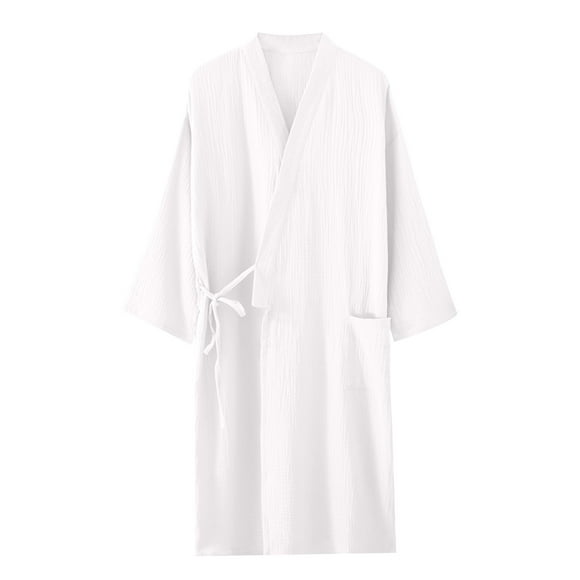 COM1950s Pajamas for Women,Robes for Women,Women's Fashion Robe Bathrobe Lengthening Keep Warm Long Sleeve Pajamas with Pocket,Bathrobe for Women,Robe for Women,Bathrobes for Women,Women's Robes Long