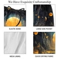 thumbnail image 4 of luoweisi Men's Beach Shorts Quick Dry Swim Trunks with Mesh Lining Galaxy 2XL, 4 of 5