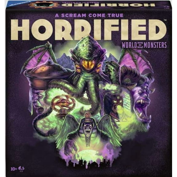 Ravensburger Horrified Games - World of Monsters - Strategy Board Game